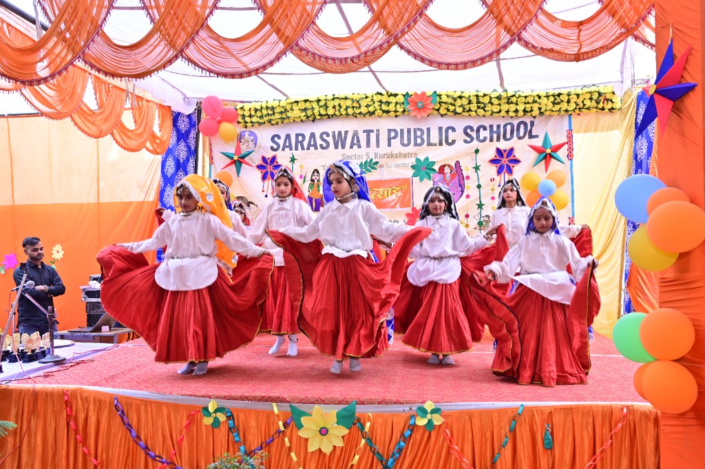 Annual Day folk dance performance